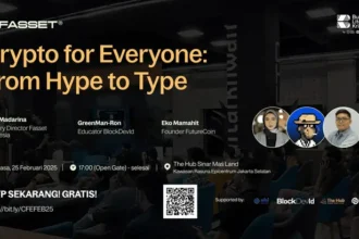 Banner Diskusi Panel Crypto For Everyone From Hype To Type
