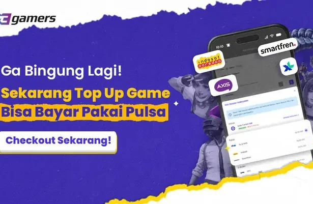 Banner Top Up Game Pakai Pulsa Kini Hadir Di Vcgamers