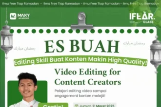 Banner Workshop Interaktif Gratis, Maxy Academy