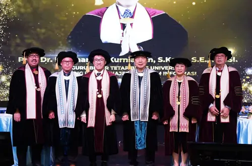 Binus University Kembali Kukuhkan Guru Besar Muda Bidang Manajemen Sistem Informasi