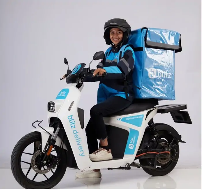 Gamabar Blitz Delivery, Pt Blitz Electric Mobility