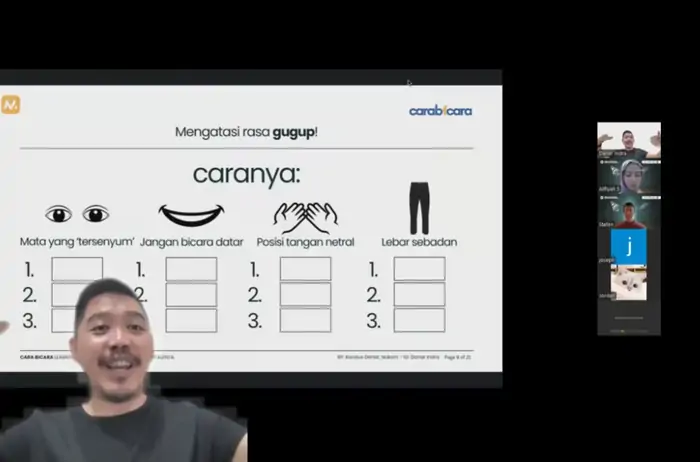 Maxy Academy Sukses Gelar Webinar Public Speaking Gratis Bersama Ceo & Co Founder Carabicara Danar Indra (1)