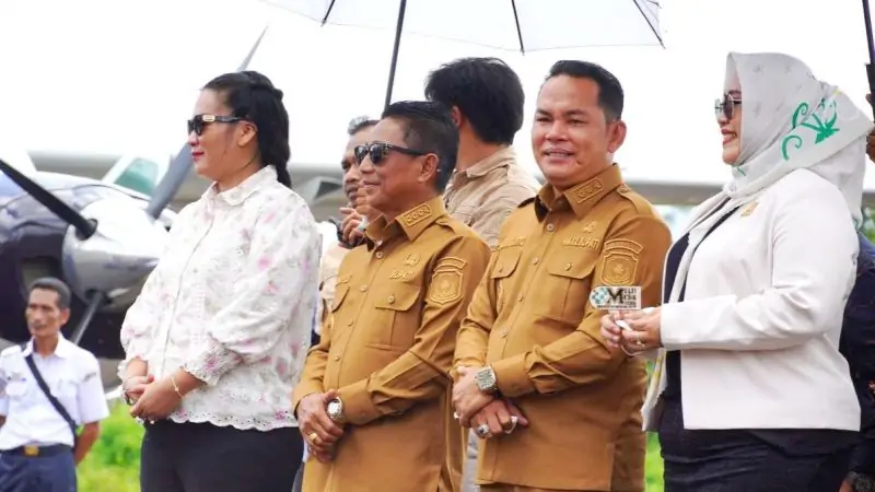 Penyambutan Bupati Mura