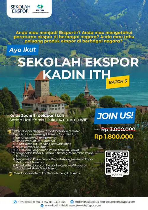 Sekolah Ekspor Kadin Ith Batch 3 Peluang Menjadi Eksportir Handal (2)