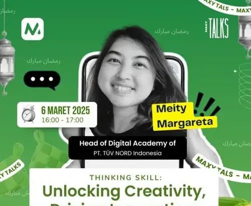 Webinar Buka Pola Pikir Inovatif, Maxy Academy (sumber Vritimes.com)
