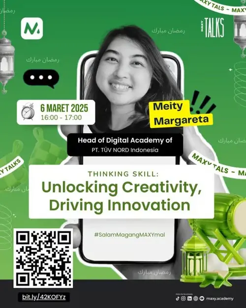 Webinar Buka Pola Pikir Inovatif, Maxy Academy (sumber Vritimes.com)