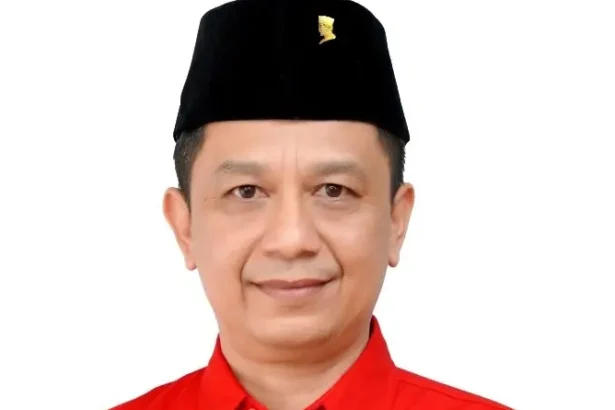 Ketua Fraksi PDIP DPRD Kabupaten Barito Utara, H Taufik Nugraha.