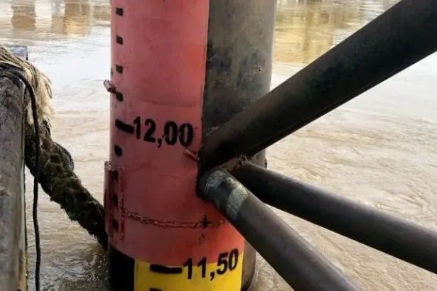 Berdasarkan pantaun di UPT Dermaga Muara Teweh, Sabtu (8/3/2025), kenaikan air Barito lebih kurang 65 centimeter dibandingkan pantauan pada Jumat (7/3/2025)