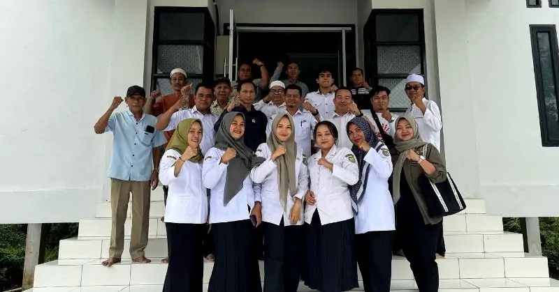 Anggota DPRD Barito Utara, Patih Herman AB saat melakukan reses di Desa Lemo I Kecamatan Teweh Tengah, Rabu