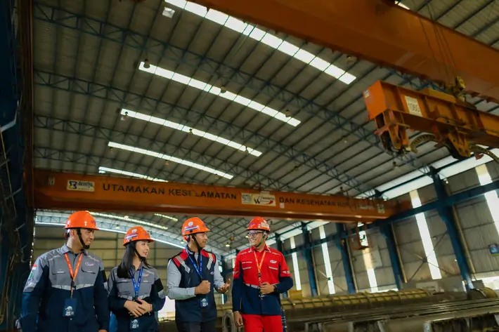 Dokumentasi Para Pekerja Di Pt Waskita Beton Precast Tbk (wsbp)