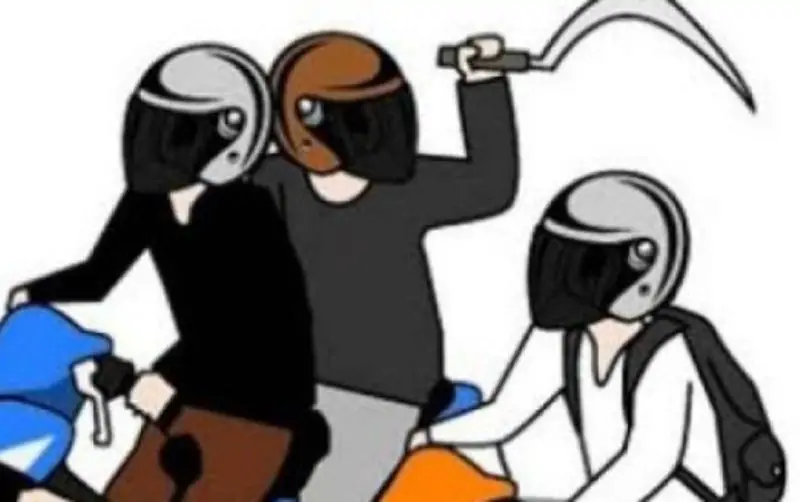 Ilustrasi Begal