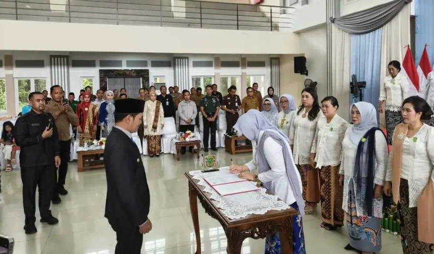 Pelantikan Gow Pulang Pisau