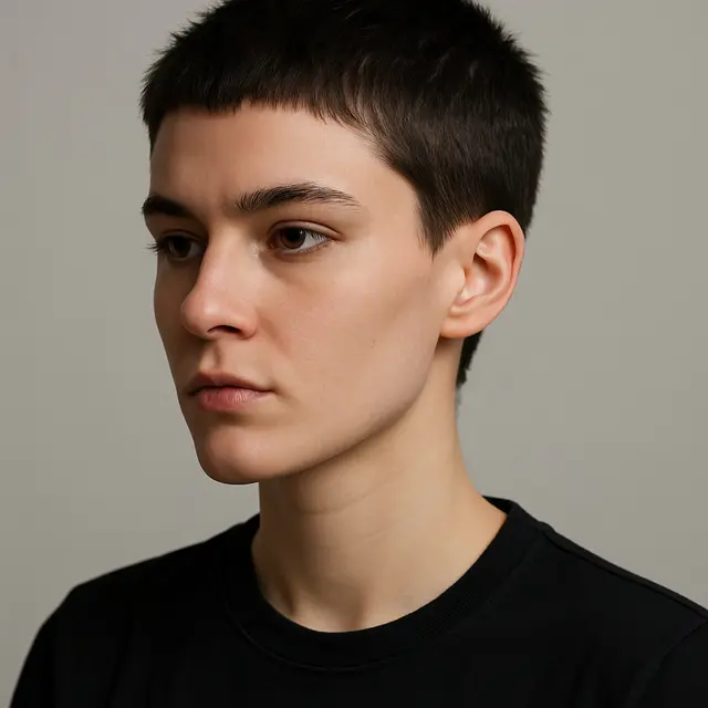 Gaya Rambut Boyish Crop