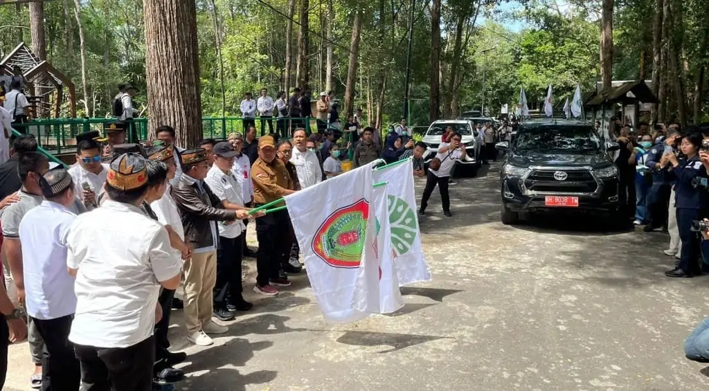 Pelepasliaran Orangutan Bosf