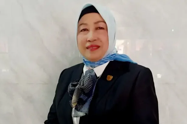 Ketua DPRD Barito Utara, Hj Mery Rukaini.