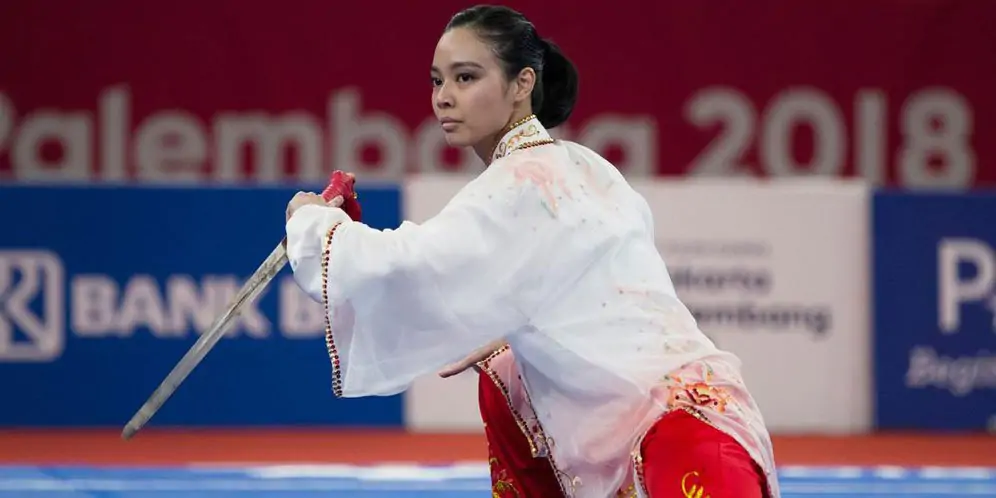 atlet wushu Lindswell Kwok