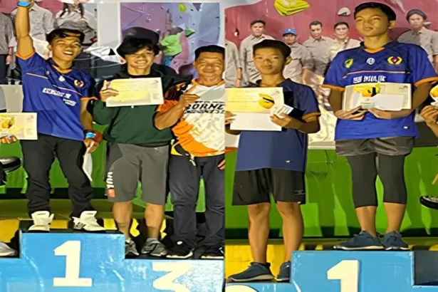 Atlet Panjat Tebing Barito Utara