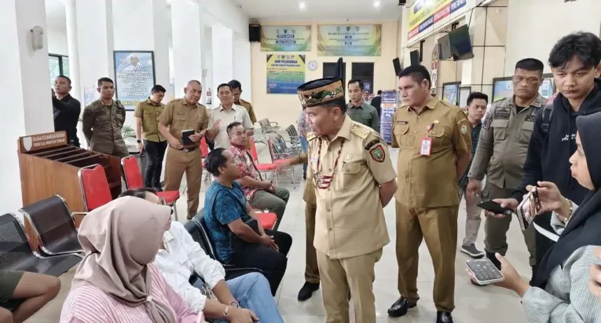 Gubernur Kalteng Sidak Pemutihan Pajak Samsat
