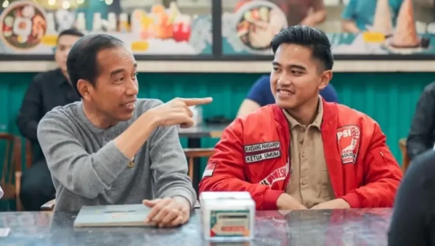 Ketum Psi Kaesang Pangarep Bersama Jokowi