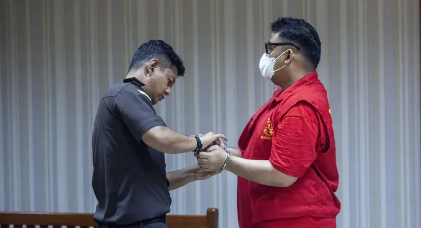 Mantan Kasatresnarkoba Kompol Satria Nanda
