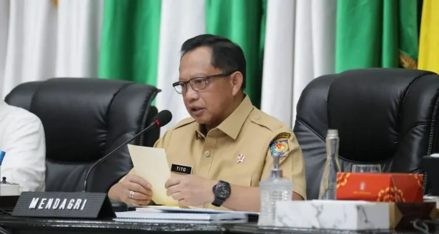 Menteri Dalam Negeri Mendagri Tito Karnavian