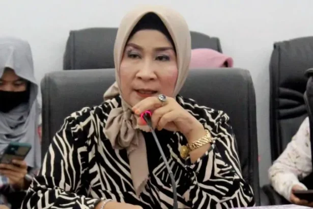 Ketua Komisi I DPRD Barito Utara, Hj Nety Herawati,