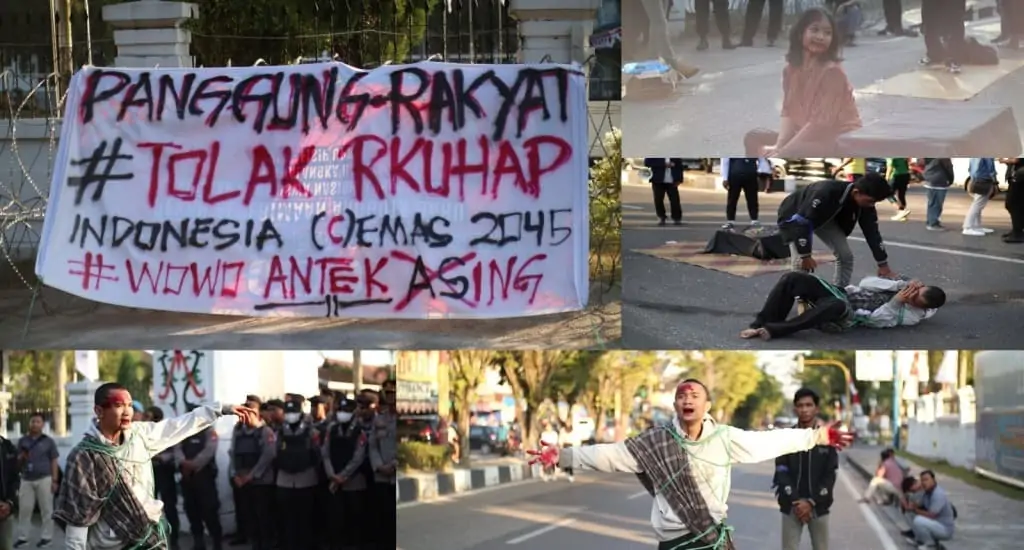 Aksi Tolak Rkuhap