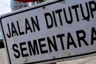 Ilustrasi Jalan Ditutup