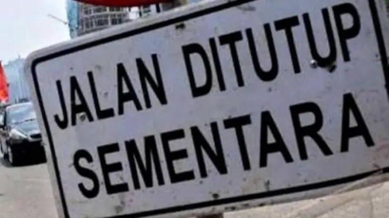 Ilustrasi Jalan Ditutup