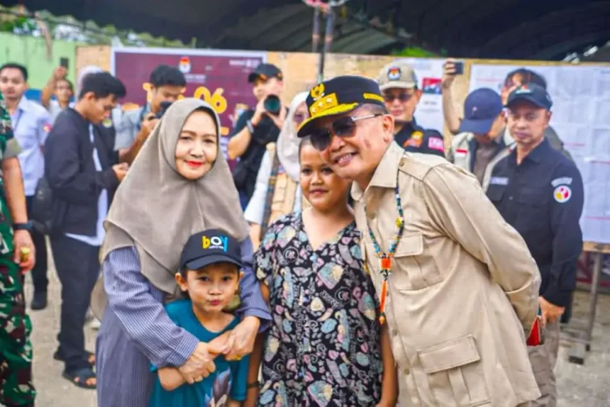 Gubernur Di Salah Satu Tps