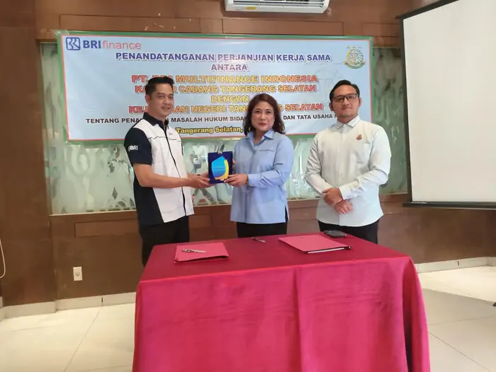 Perkuat Kepatuhan Dan Tata Usaha Negara, Bri Finance Jalin Kerja Sama Dengan Kejari Tangsel