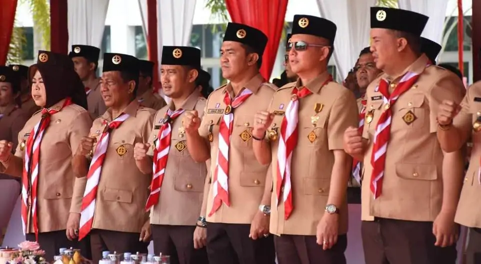 Pelantikan Kwarda Pramuka