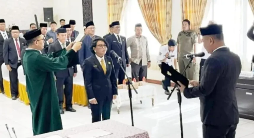 Pelantikan Pj Sekda Barsel