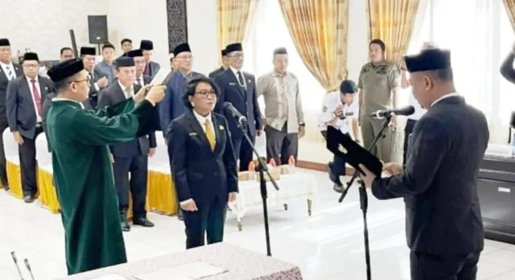Pelantikan Pj Sekda Barsel
