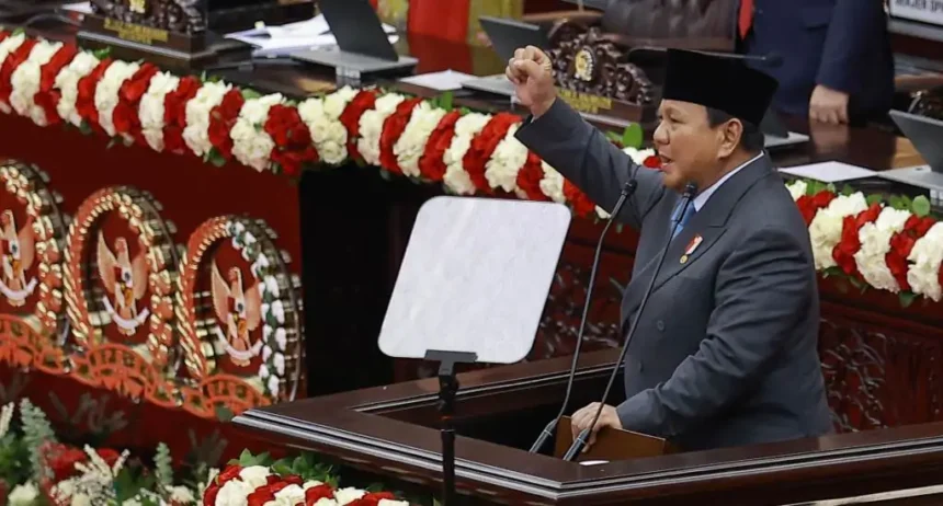 Prabowo Pidato Sidang Tahunan Mpr Ri