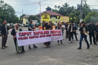 Aksi Dpn Polda11