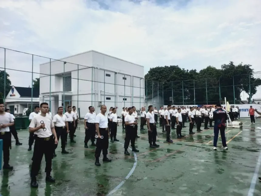 Bri Otista Region 6 Jakarta 1 Dan Pkss Adakan Pembinaan Fisik Petugas Keamanan & Pengemudi