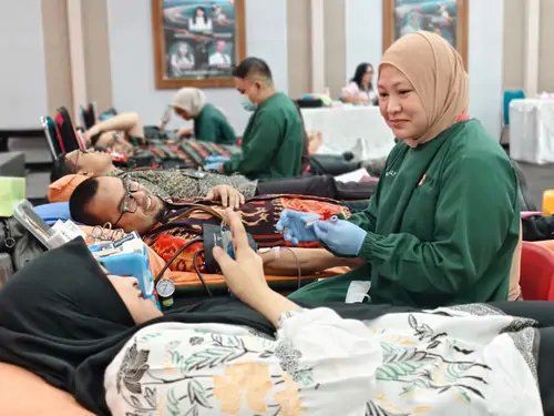 Bri Region 6jakarta 1 Gelar Aksi Donor Darah Bersama Pmi Dki Jakarta (1) (2)