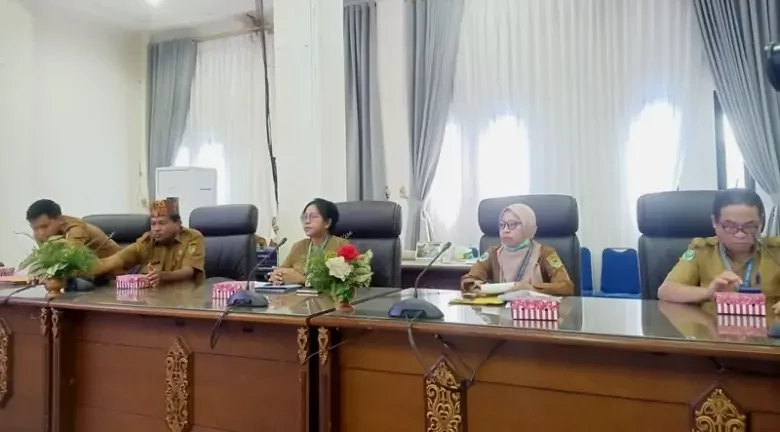 DPRD Kabupaten Barito Utara menggelar Rapat Dengar Pendapat (RDP) bersama manajemen RSUD Muara Teweh