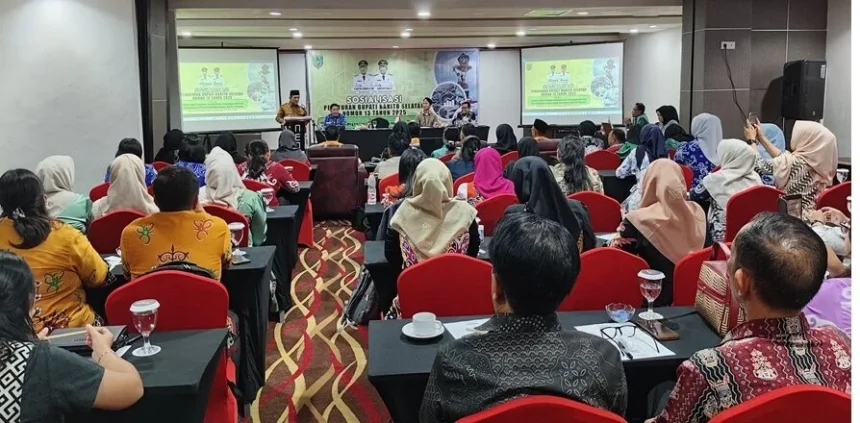 Bpkad Barsel Gelar Sosialisasi Perbup Pengelolaan Keuangan Daerah