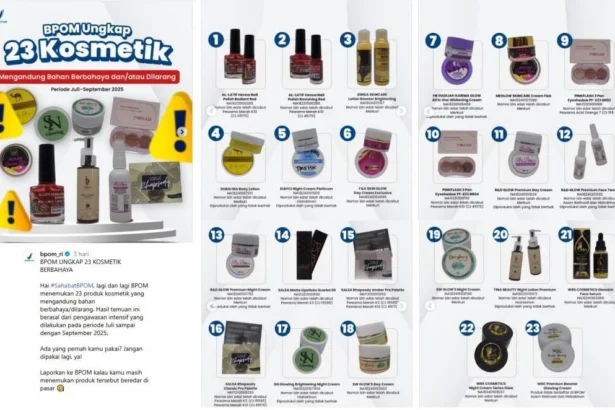 Bpom Kosmetik Berbahaya