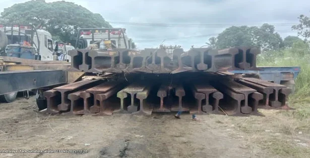 Kai Logistik Distribusi 1.350 Ton Rel