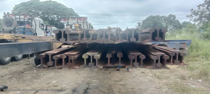 Kai Logistik Distribusi 1.350 Ton Rel