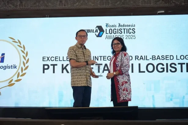 Kai Logistik Raih Penghargaan “excellence In Integrated Rail Based Logistics Solutions”