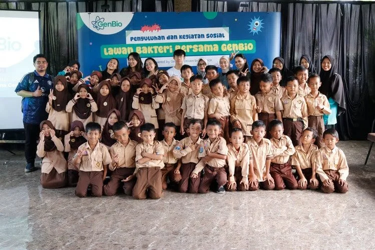 Genbio Ajak Anak Indonesia Biasakan Gosok Gigi & Cuci Tangan