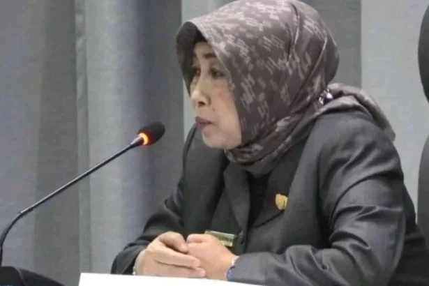 Ketua DPRD Barito Utara, Hj Mery Rukaini