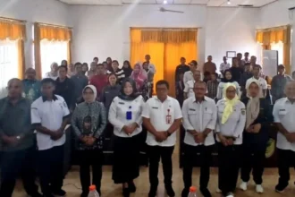 Sosialisaisi Disnaker Foto Bersama