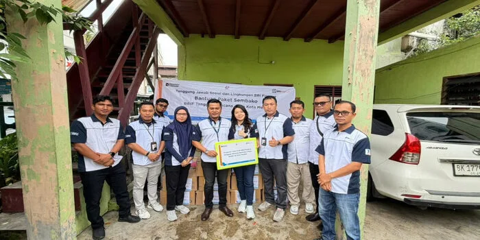 Tanggap Darurat Banjir, Bri Finance Salurkan Bantuan Sosial Kepada Warga Terdampak Di Kota Medan