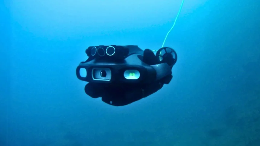 Underwater Drone Mendukung Inspeksi Bawah Laut Offshore Migas