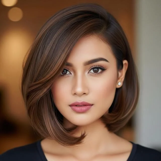 Bob Cut Asimetris